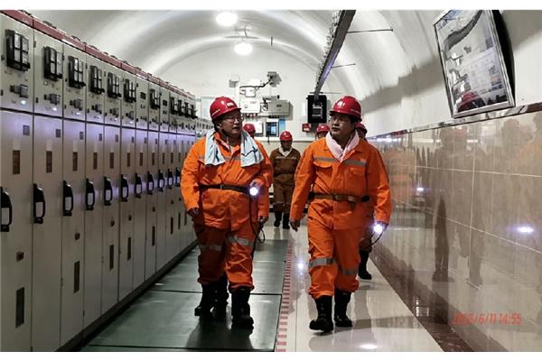 济宁市能源局到XPJ新葡开展安全生产大排查大整治检查